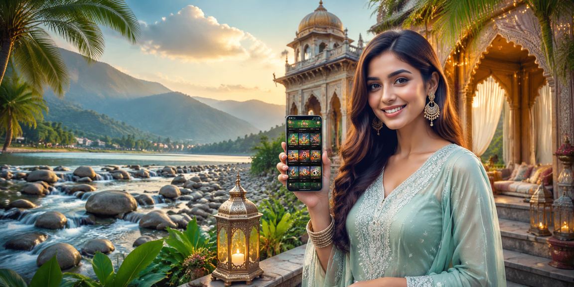সিলেটে ঈদ উৎসবে মোবাইলে অনলাইন বেটিং উপভোগ করছেন একজন ব্যবহারকারী